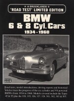 BMW 6 & 8 CYL CARS 1934-60