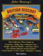 BRITISH DIECAST MODEL TOYS CATALOGUE 8TH EDITION