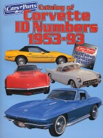 CATALOG OF CORVETTE ID NUMBERS 1953-93