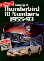 CATALOG OF THUNDERBIRD ID NUMBERS 1955-1993