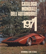 CATALOGO MONDIALE DELL'AUTOMOBILE 1971