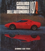 CATALOGO MONDIALE DELL'AUTOMOBILE 1972
