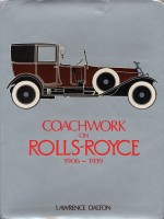 COACHWORK ON ROLLS ROYCE 1906 - 1939