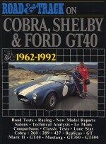 COBRA SHELBY & FORD GT40 1962-1992