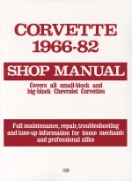 CORVETTE 1966-1982 SHOP MANUAL