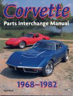 CORVETTE 1968-1982 PARTS INTERCHANGE MANUAL