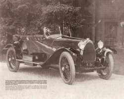 DE LA LEGENDE AU MYTHE 1921-1924 - LES PREMIERS 8 CYLINDRES BUGATTI
