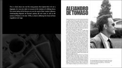 DE TOMASO - RACING BLUE BLOOD