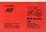 DUCATI 916 RACING '96