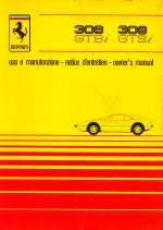 FERRARI 308 GTBI/GTSI USO E MANUTENZIONE (ORIGINALE)