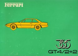 FERRARI 365 GT4/2+2 CATALOGO PARTI DI RICAMBIO (ORIGINALE)