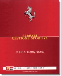 FERRARI GESTIONE SPORTIVA MEDIA BOOK 2002