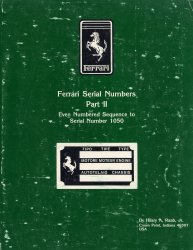 FERRARI SERIAL NUMBERS PART II