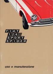FIAT 124 SPORT SPIDER USO E MANUTENZIONE (ORIGINALE)