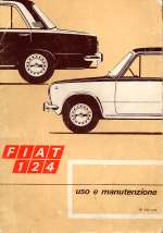 FIAT 124 USO E MANUTENZIONE (ORIGINALE)