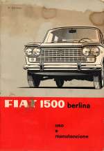 FIAT 1500 BERLINA USO E MANUTENZIONE (ORIGINALE)