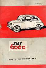 FIAT 600 D USO E MANUTENZIONE (ORIGINALE)