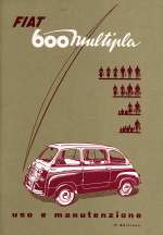 FIAT 600 MULTIPLA USO E MANUTENZIONE