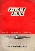FIAT 850 USO E MANUTENZIONE (ORIGINALE)