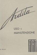 FIAT ARDITA USO E MANUTENZIONE 2000 CC