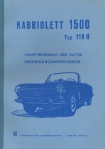 FIAT KABRIOLETT 1500 TYP 118 H