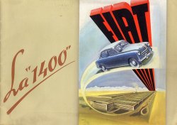 FIAT LA 1400 (BROCHURE)