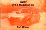 FIAT RITMO 60CL-60L 65CL-65L 75CL-75L USO E MANUTENZIONE (ORIGINALE)