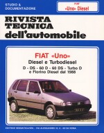 FIAT UNO DIESEL E TURBODIESEL D - DS - 60 D - 60 DS - TURBO D - FIORINO DIESEL DAL 1988