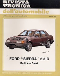 FORD SIERRA 2.3 D BERLINE E BREAK