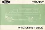 FORD TRANSIT 1,3 LC 1,5 LC 1,7 LC 2,0 LC MANUALE D' ISTRUZIONI (ORIGINALE)