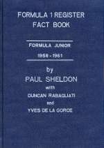 FORMULA 1 REGISTER FACT BOOK FORMULA JUNIOR 1958-1961