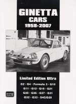 GINETTA CARS 1958-2007