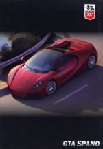 GTA SPANO BROCHURE (ORIGINALE)