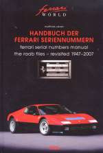 HANDBUCH DER FERRARI SERIENNUMMERN