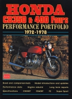 HONDA CB350 & 400 FOURS 1972-1978
