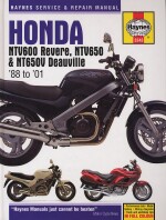 HONDA NTV600 REVERE, NTV650 & NT650V DEAUVILLE '88 TO '01 (3243)