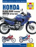 HONDA XL600/650V TRANSALP AND XRV750 AFRICA TWIN (87 - 07) (3919)