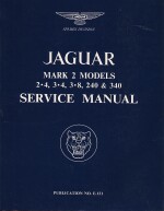 JAGUAR MARK 2 MODELS 2.4, 3.4, 3.8, 240 & 340