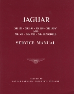 JAGUAR XK 120 - XK 140 - XK 150 - XK 150 'S' AND MK. VII - MK. VIII - MK. IX MODELS