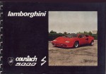 LAMBORGHINI COUNTACH S 5000 USO E MANUTENZIONE (ORIGINALE)