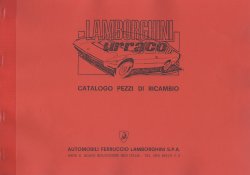 LAMBORGHINI URRACO CATALOGO PEZZI DI RICAMBIO