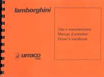LAMBORGHINI URRACO P250 USO E MANUTENZIONE