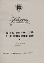 LANCIA ARDEA ISTRUZIONI PER L'USO E LA MANUTENZIONE