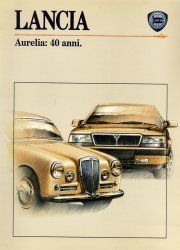 LANCIA AURELIA: 40 ANNI (CARTELLA STAMPA)