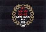 LANCIA CAMPIONE DEL MONDO RALLY 87-88-89-90-91