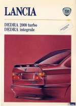 LANCIA DEDRA 2000 TURBO DEDRA INTEGRALE