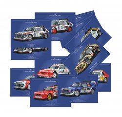 LANCIA DELTA S4 CORSA BACKSTAGE - ( EDIZIONE LIMITATA / LIMITED EDITION )