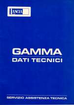 LANCIA GAMMA DATI TECNICI