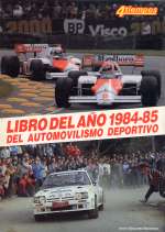 LIBRO DEL ANO 84-85 DEL AUTOMOVILISMO DEPORTIVO