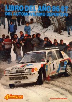 LIBRO DEL ANO 86-87 DEL AUTOMOVILISMO DEPORTIVO